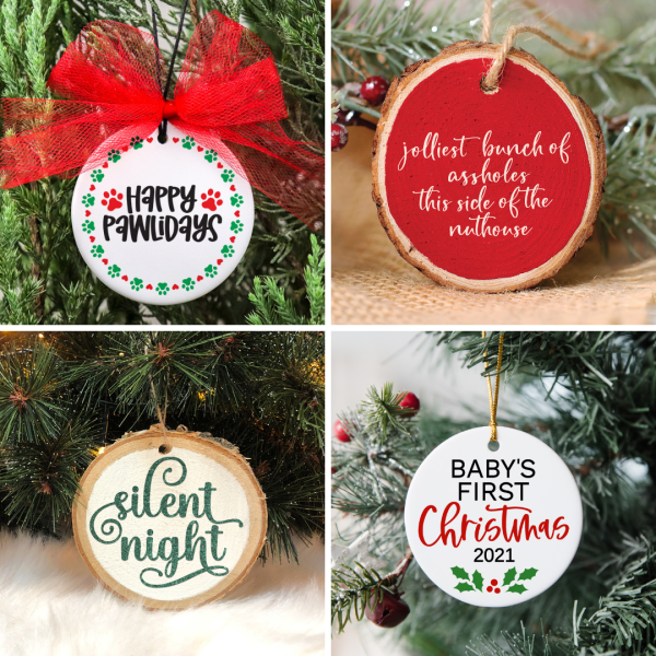 Merry and Married Ornament SVG - Brooklyn Berry Designs