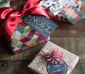 Image for Printable Christmas Gift Tags and Gift Labels