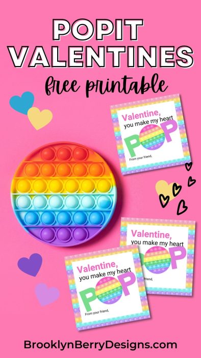 Free Printable Valentines For Kids - Brooklyn Berry Designs