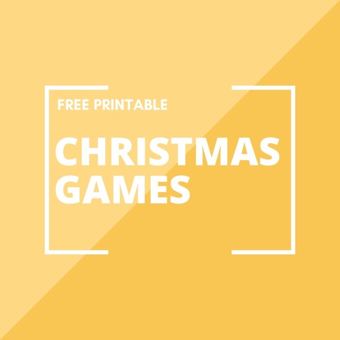 20+ Fun Christmas Games + a FREE Printable! - Fun Cheap or Free