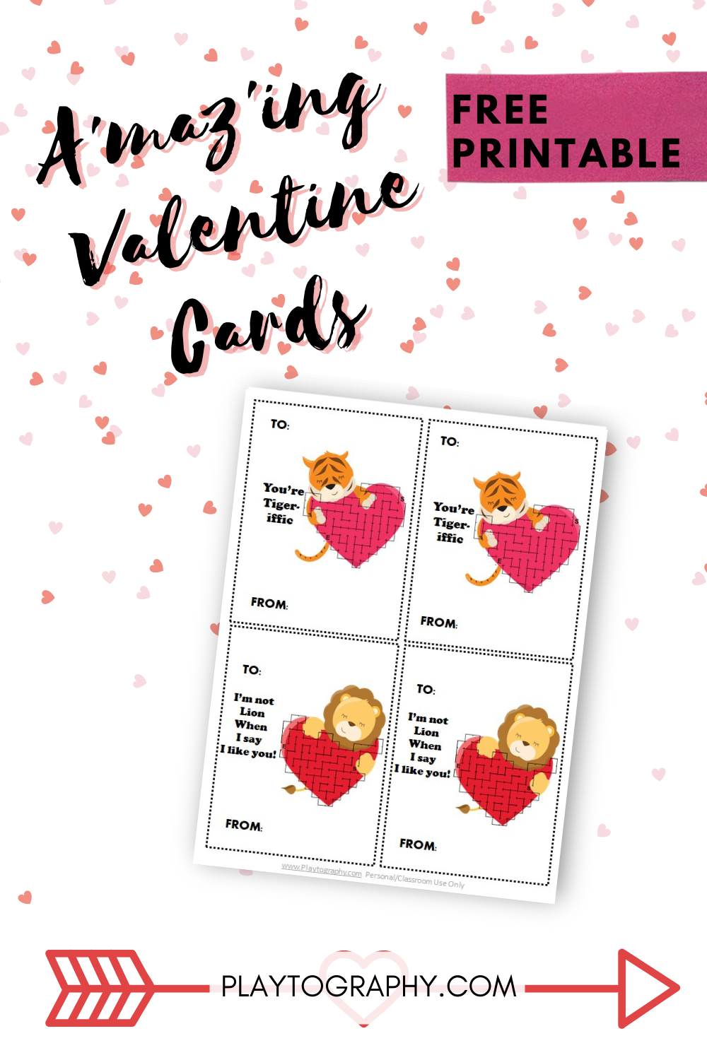 50+ Printable Valentine Cards - Brooklyn Berry Designs