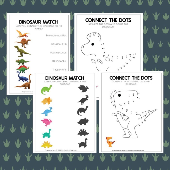 Free Printable Dinosaur Matching Game (for your dino-loving child)   Dinosaur activities preschool, Dinosaur games preschool, Dinosaur activities