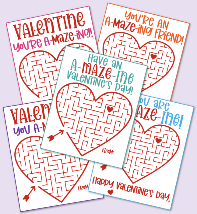 Free Printable Valentines For Kids - Brooklyn Berry Designs