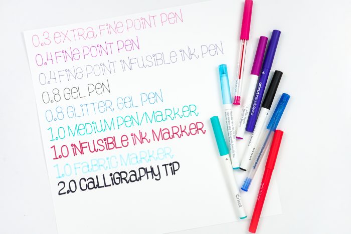 5 Free Cricut Pen Projects  Pen projects, Cricut pens hack