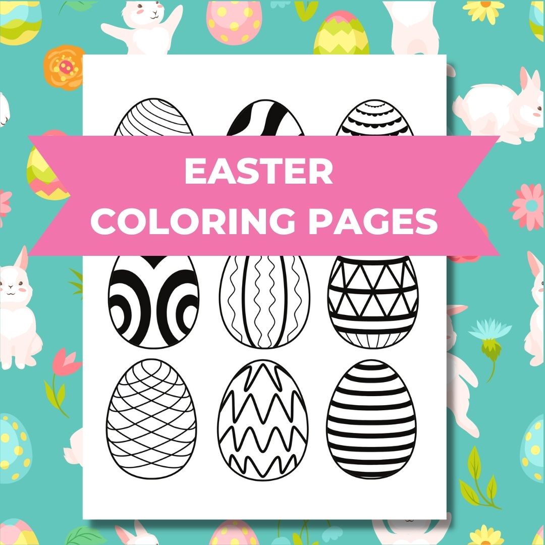 FREE EASTER COLORING PAGES PRINTABLES - Brooklyn Berry Designs