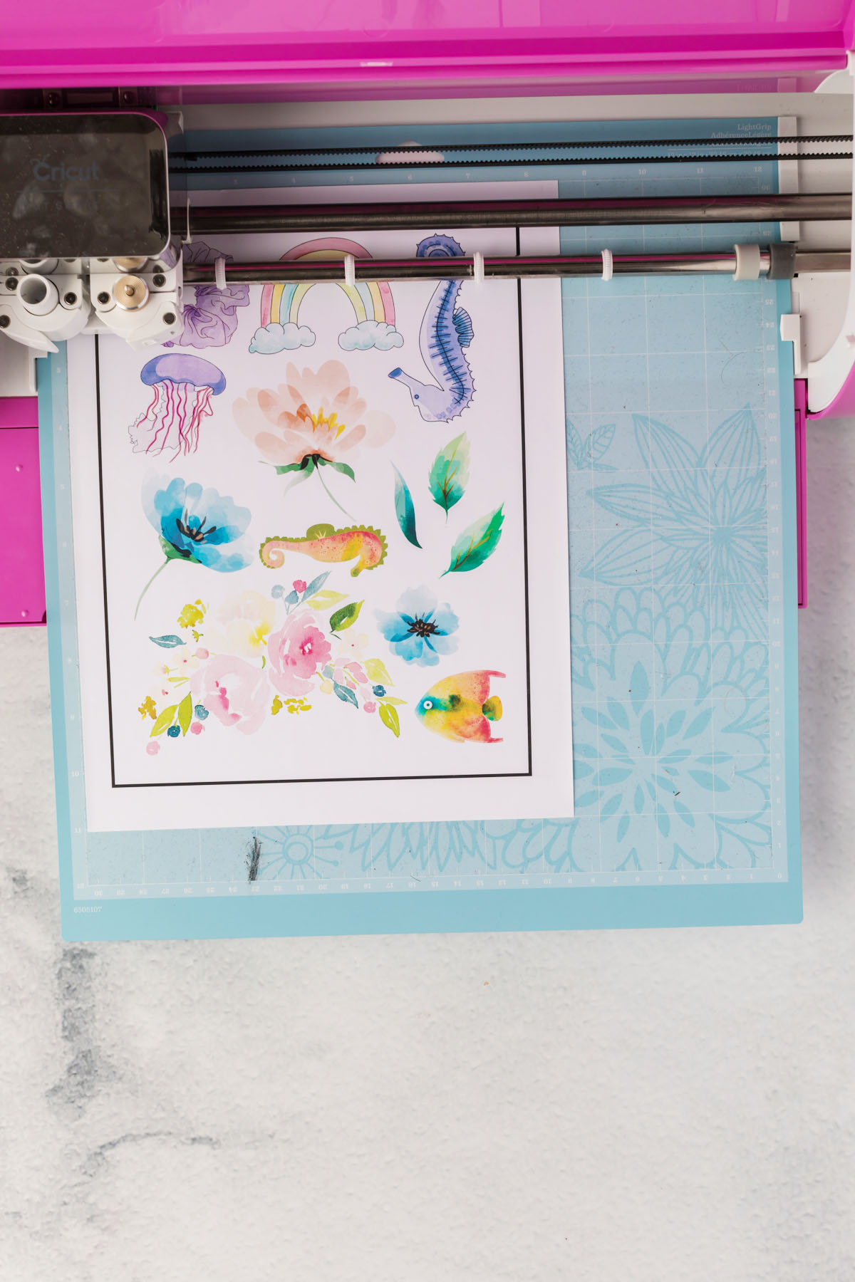 How to use the Print & Cut Feature on your Cricut - Happily Ever