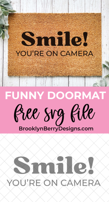 Free Hello Welcome Mat SVG - unOriginal Mom