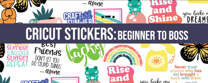 How To Make Cricut Joy Stickers (Free PNG, SVGl) ⋆ Extraordinary Chaos