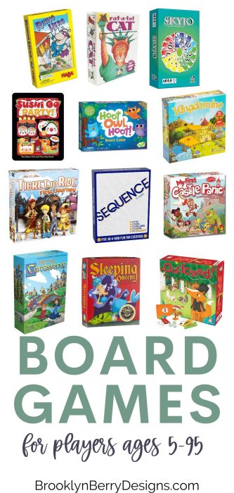 Best Board Games For 6 Year Olds - Brooklyn Berry Designs