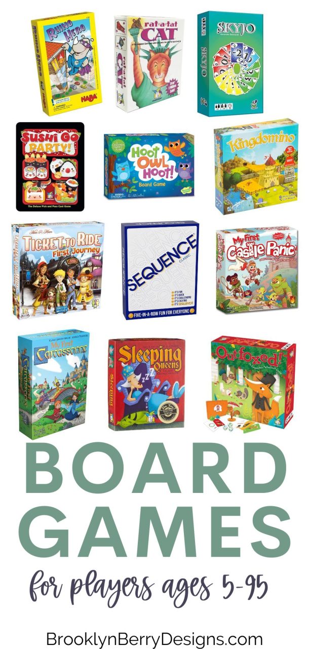 Best Board Games For 6 Year Olds Brooklyn Berry Designs