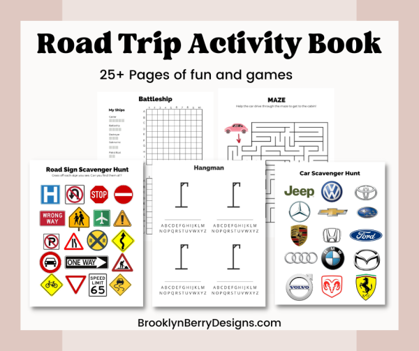 Printable Travel Journal For Kids - Brooklyn Berry Designs