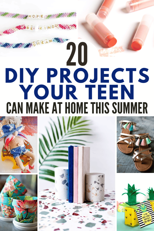 20 Fun And Easy Summer Crafts For Teens - Brooklyn Berry Designs