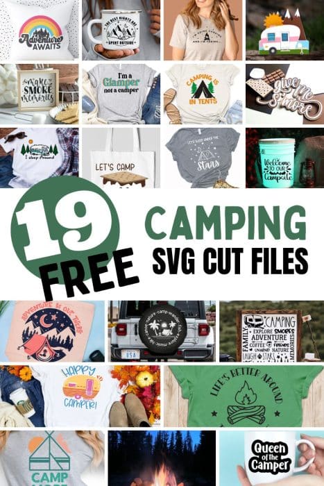 Free Camping SVG for a DIY Camping Bucket - Brooklyn Berry Designs