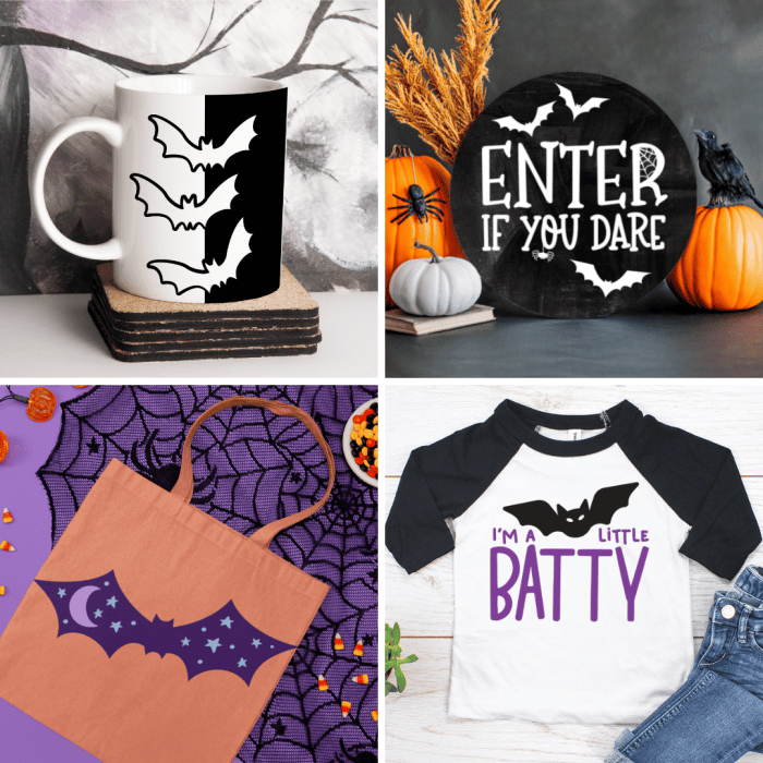 Halloween Flat Bat PNG & SVG Design For T-Shirts