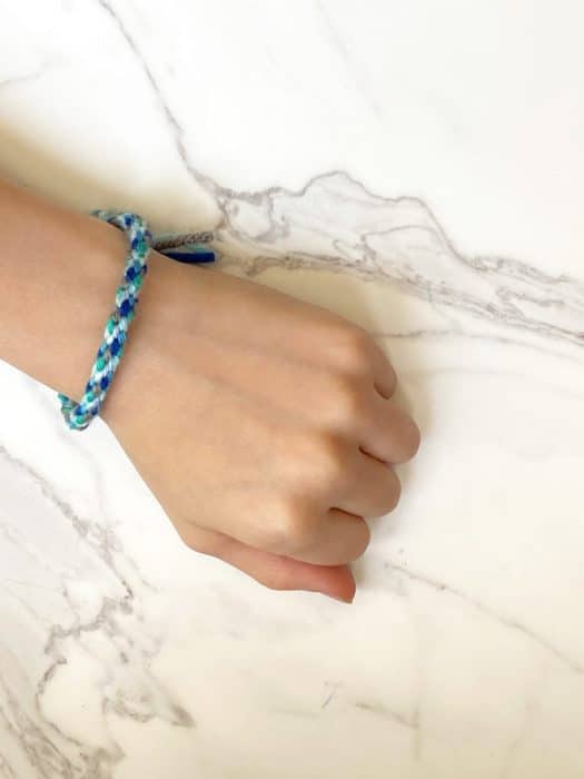 how to make a kumihimo bracelet