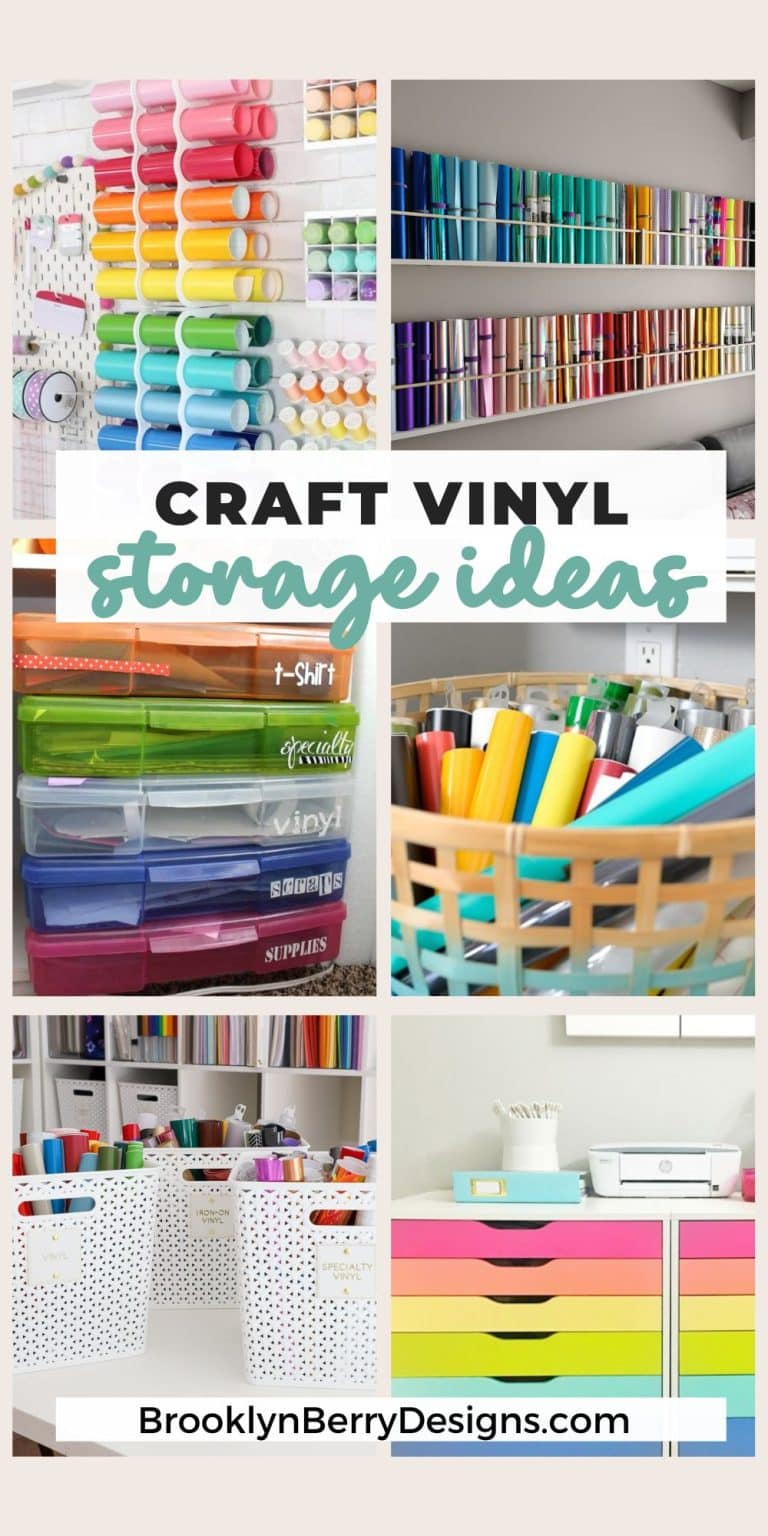 Cricut Vinyl Storage Ideas Brooklyn Berry Designs