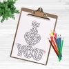 printable valentines maze in the shape of I heart U on a clipboard