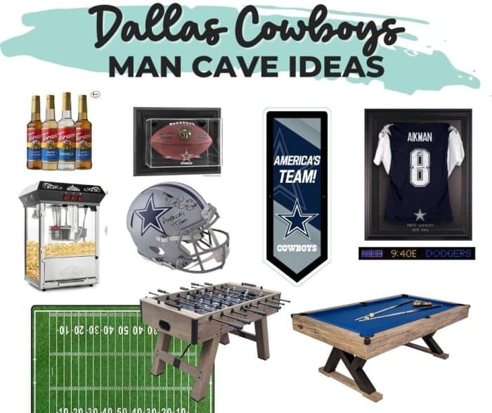 The Ultimate Game Room - Dallas Cowboys Style - Brooklyn Berry Designs