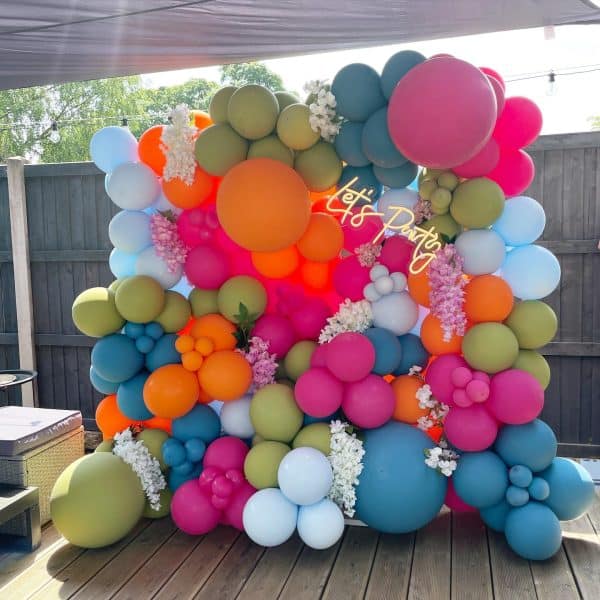 How To Make A Balloon Arch For Any Occasion Easy Tutorial Brooklyn Berry Designs