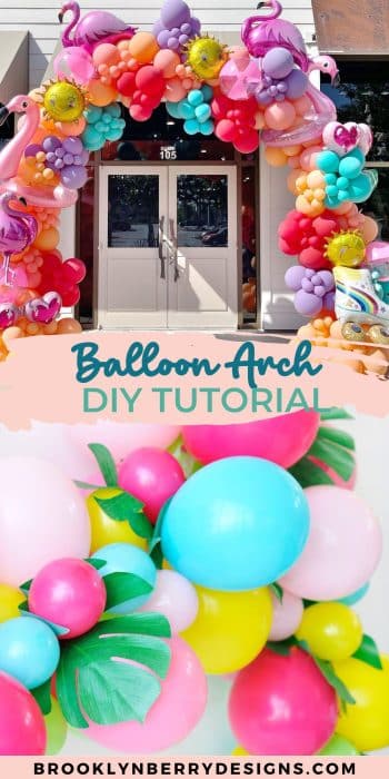 Balloon Arch Tutorial  Easy DIY Party Backdrop 