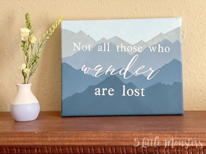 Image for Adding Iron On to a Painted Canvas