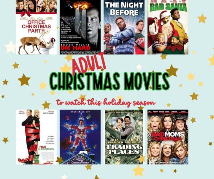 Best movies to watch with adults during the Christmas season.
