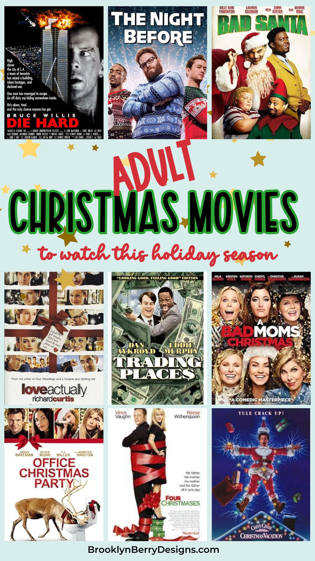 Best Adult Christmas Movies To Watch This Holiday Season Brooklyn Berry Designs